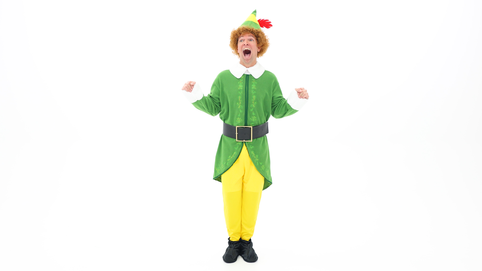 JLJLF1056AD Men's Buddy the Elf Costume